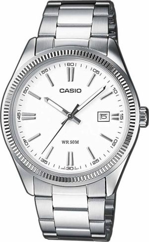 CASIO Collection – MTP-1302PD-7A1VEF, Silver case with Stainless Steel Bracelet