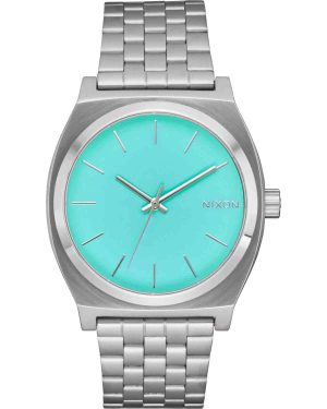NIXON Time Teller – A045-2084-00 Silver case with Stainless Steel Bracelet