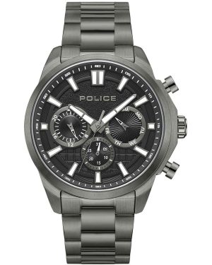 POLICE Rangy – PEWJK0021003, Black case with Stainless Steel Bracelet