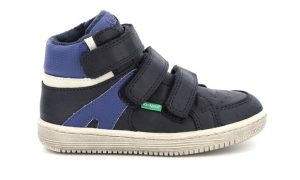 Παιδικά Παπούτσια για Αγόρια Kickers High Sneakers Lohan Blue/White/Navy – ΜΠΛΕ