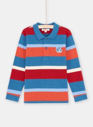 Παιδική Μακρυμάνικη Μπλούζα για Αγόρια Polo Multicolour – ΜΠΛΕ