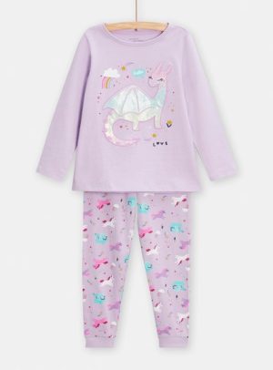 Παιδικές Πιτζάμες για Κορίτσια Sparkly Unicorn – ΜΩΒ
