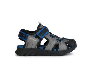 Παιδικά Παπούτσια GEOX για Αγόρια J Sandal Airadym Grey – ΜΠΛΕ