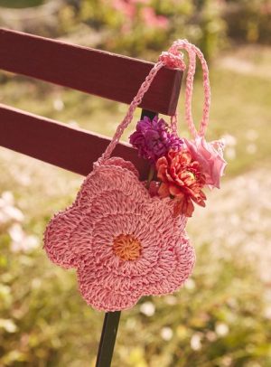 Παιδική Τσάντα για Κορίτσια Pink Flower – ΡΟΖ