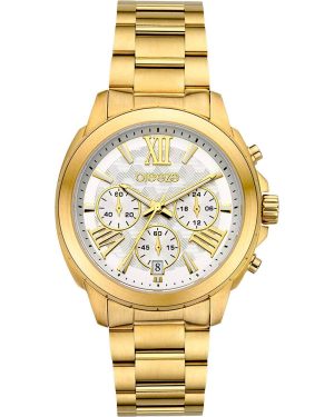 BREEZE Chronique Chronograph – 212481.1, Gold case with Stainless Steel Bracelet