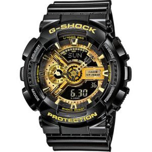 CASIO G-Shock – GA-110GB-1AER, Black case with Black Rubber Strap
