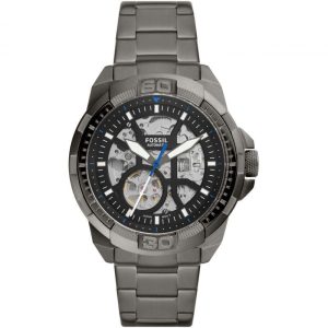 FOSSIL Bronson Automatic – ME3218, Grey case with Stainless Steel Bracelet