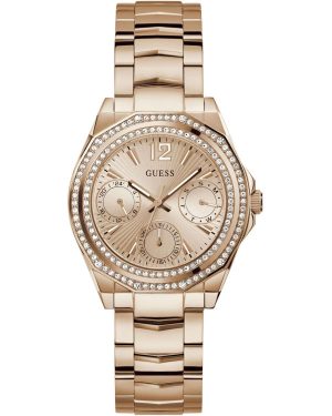 GUESS Ritzy Crystals – GW0685L3, Rose Gold case with Stainless Steel Bracelet
