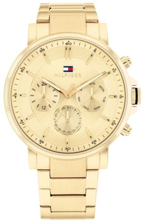 TOMMY HILFIGER Tyson – 1710611, Gold case with Stainless Steel Bracelet