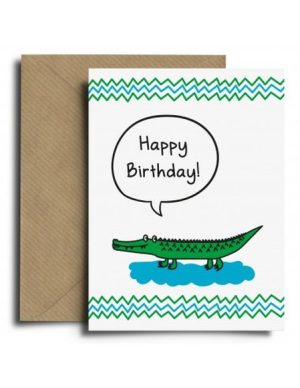 Ευχετήρια Κάρτα Happy Birthday Dino – ΠΟΛΥΧΡΩΜΟ