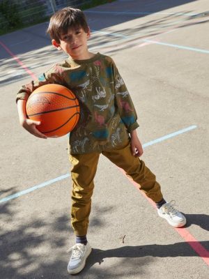 Παιδική Μακρυμάνικη Μπλούζα για Αγόρια Khaki Zoo – ΠΡΑΣΙΝΟ