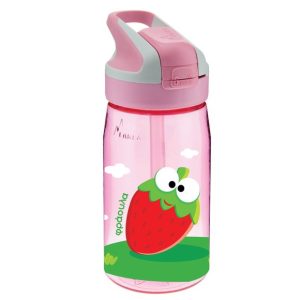 Παιδικό Παγούρι Laken Ροζ Strawberry 450 ml. – ΡΟΖ