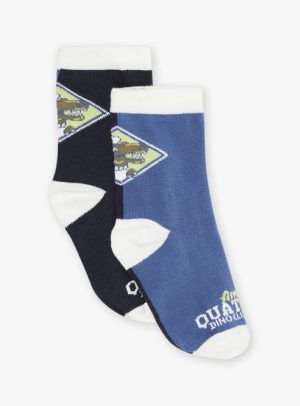 Παιδικές Κάλτσες για Αγόρια Sergent Major Blue Dino Club – ΛΕΥΚΟ