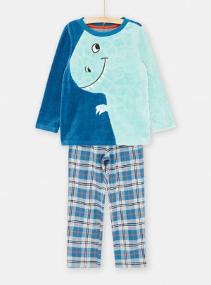 Παιδικές Μακρυμάνικες Πιτζάμες για Αγόρια Blue Whale – ΜΠΛΕ