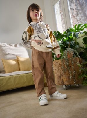 Παιδικό Παντελόνι για Αγόρια Light Brown – ΚΑΦΕ