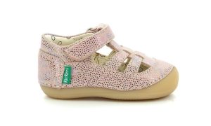 Βρεφικά Παπούτσια Kickers για Κορίτσια Sushy Metallic Pink – ΡΟΖ