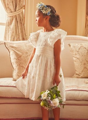 Παιδικό Φόρεμα για Κορίτσια Princess White – ΛΕΥΚΟ