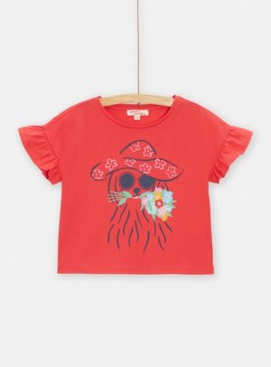 Παιδική Μπλούζα για Κορίτσια Red Dog – ΚΟΚΚΙΝΟ