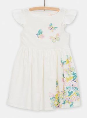 Παιδικό Φόρεμα για Κορίτσια White Butterfly – ΕΚΡΟΥ