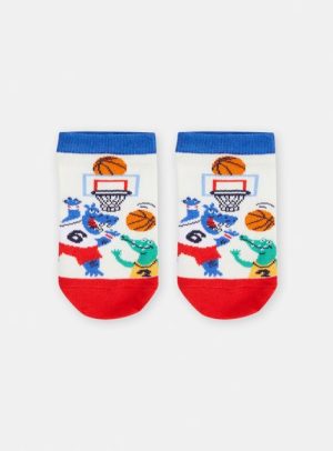 Παιδικές Κάλτσες για Αγόρια Basketball Alligators – ΕΚΡΟΥ