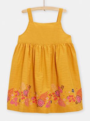 Παιδικό Φόρεμα για Κορίτσια Mustard Leopard – ΕΚΡΟΥ