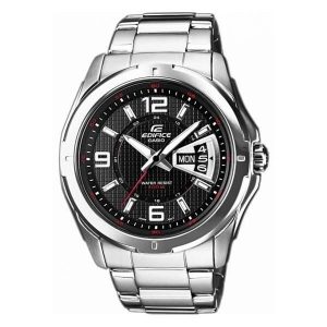 CASIO Edifice – EF-129D-1AVEF, Silver case with Stainless Steel Bracelet
