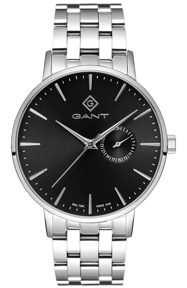 gant park hill iii g105025 silver case with stainless steel bracelet image1