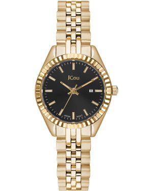 JCOU Queen’s Petit ΙΙ – JU19066-7, Gold case with Stainless Steel Bracelet