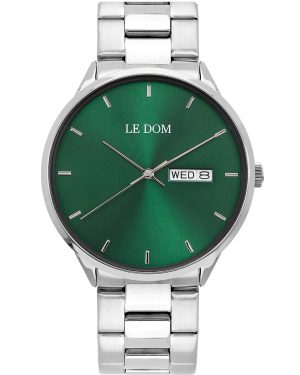 LE DOM Maxim – LD.1435-1, Silver case with Stainless Steel Bracelet