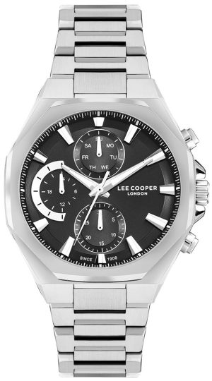 LEE COOPER Men’s – LC07971.350 Silver case with Stainless Steel Bracelet