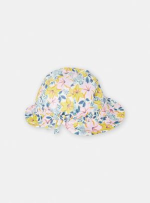 Βρεφικό Καπέλο για Κορίτσια Flower Power – ΕΚΡΟΥ