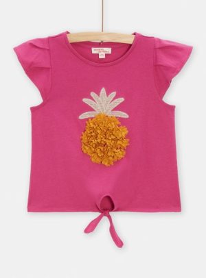 Παιδική Μπλούζα για Κορίτσια Fucshia Pineapple – ΦΟΥΞΙΑ