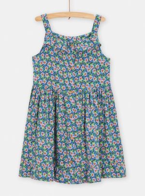 Παιδικό Φόρεμα για Κορίτσια Blue Pattern – ΜΠΛΕ