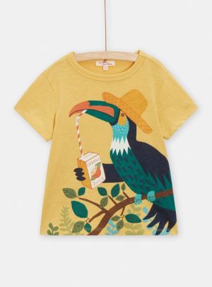 Παιδική Μπλούζα για Αγόρια Yellow Bird – ΜΠΛΕ