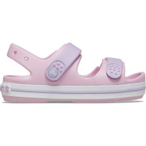 Crocs Crocband Παιδικά Σανδάλια για Κορίτσια Pink – ΡΟΖ