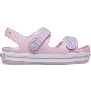 Crocs Crocband Βρεφικά Σανδάλια για Κορίτσια Pink – ΡΟΖ