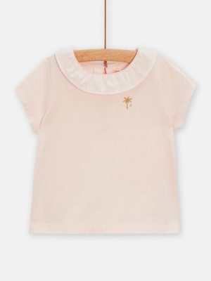 Βρεφική Μπλούζα Little Heart για Κορίτσια – ΡΟΖ
