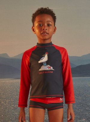 Παιδική Αντηλιακή Μπλούζα για Αγόρια Navy Seagull – ΜΠΛΕ