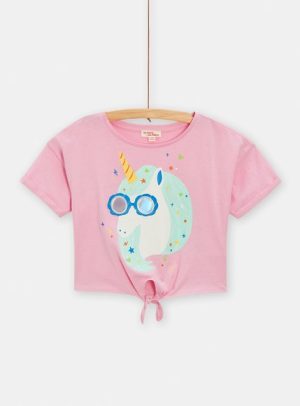 Παιδική Μπλούζα για Κορίτσια Pink Unicorn – ΜΩΒ