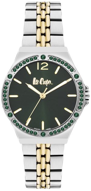 LEE COOPER Crystals Ladies – LC07969.270, Silver case with Stainless Steel Bracelet