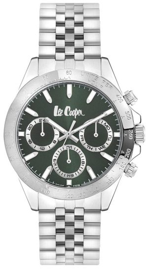 LEE COOPER Men’s – LC07963.370 Silver case with Stainless Steel Bracelet