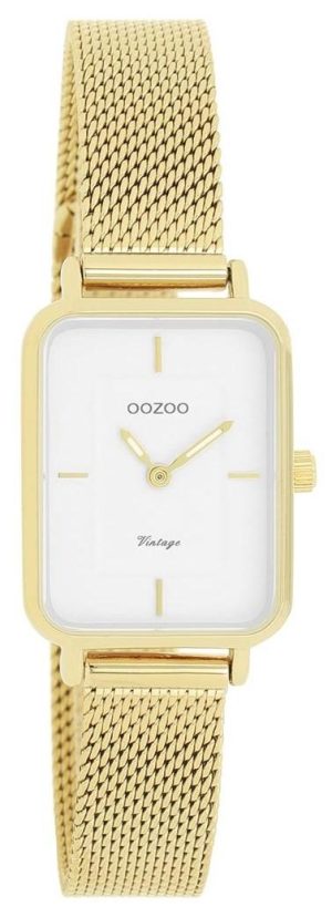 OOZOO Vintage – C20352, Gold case with Stainless Steel Bracelet